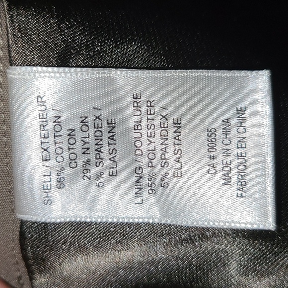 Bundle of 2 Cassis skirts. Kaki Brown and beige. Fully lined. Size 8. - Picture 6 of 7